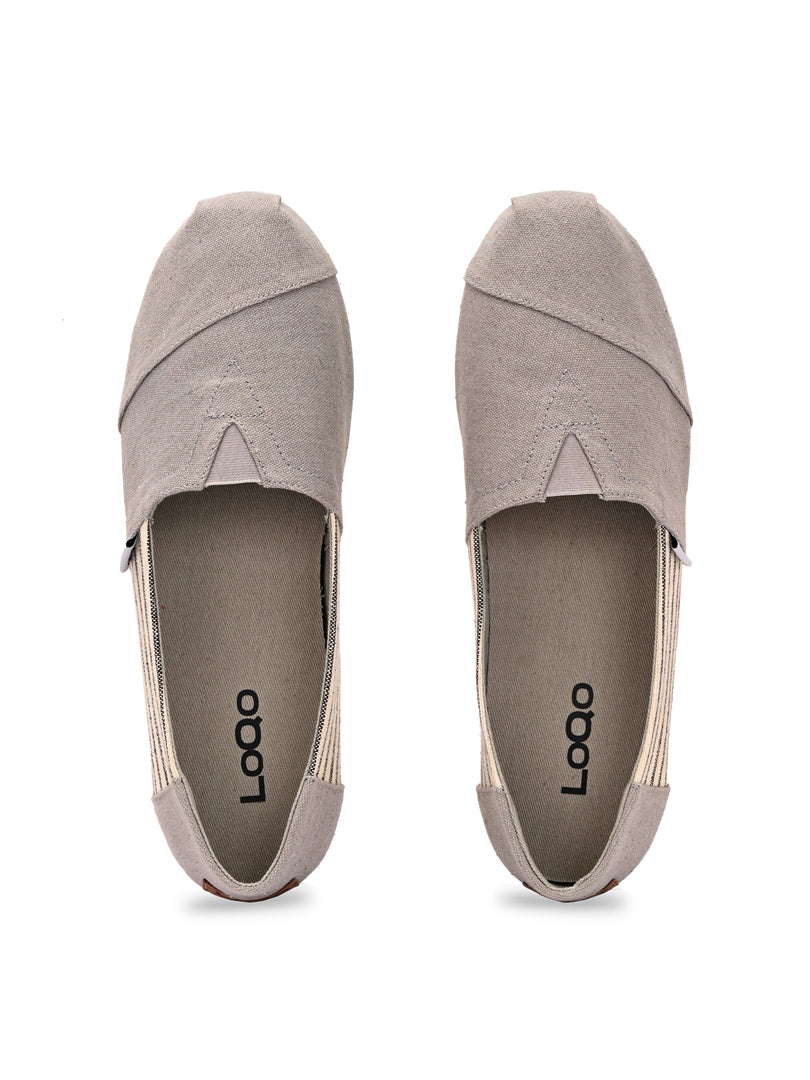 Alpari Varsity Men's Grey Slip-ons