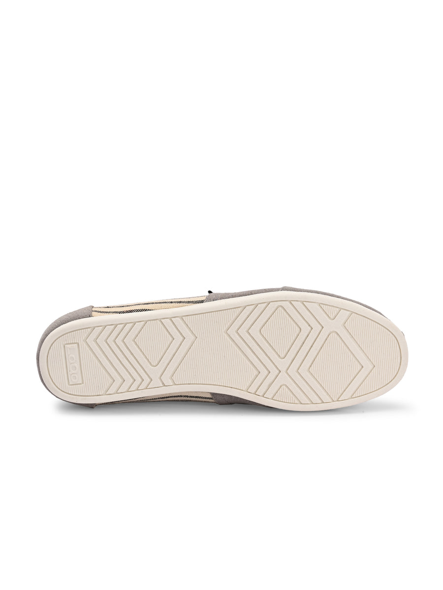 Alpari Varsity Men's Grey Slip-ons