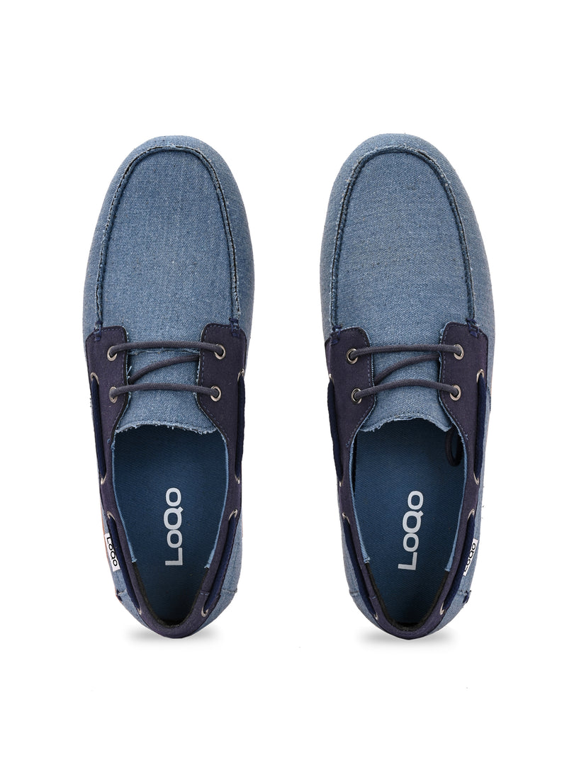 Men's Bolonia Coastal Blue Boat Shoes