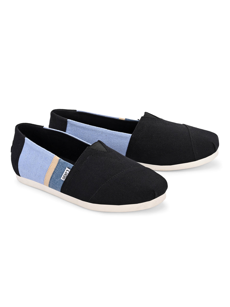 Alpari Urban Men's Black Slip-ons