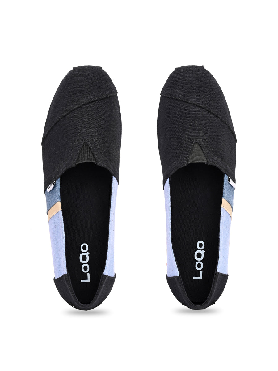 Alpari Urban Men's Black Slip-ons