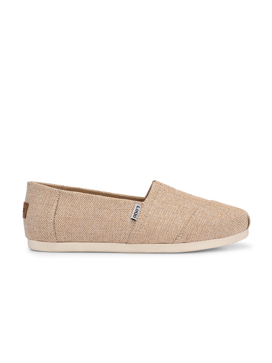 Alpari Uno Men's Beige Slip-ons