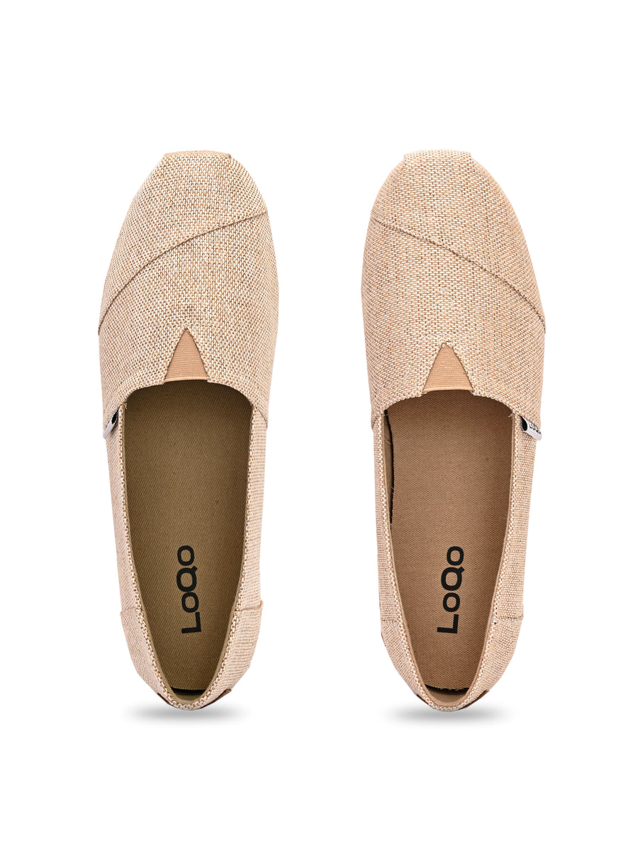 Alpari Uno Men's Beige Slip-ons