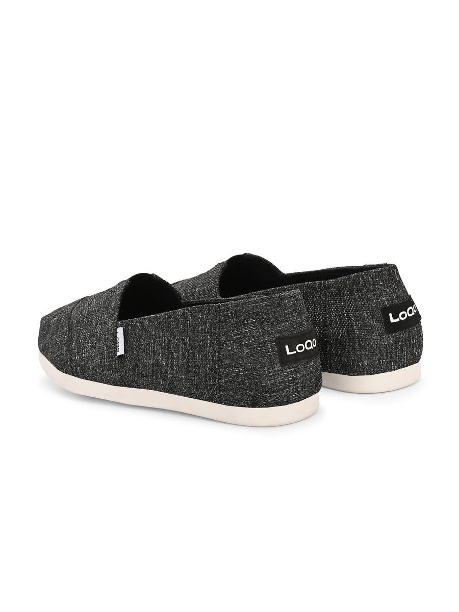 Alpari Uno Men's Black Slip-ons
