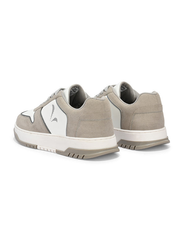 Outsole of Murcia White-Grey Sneakers – durable TPR sole sneakers men