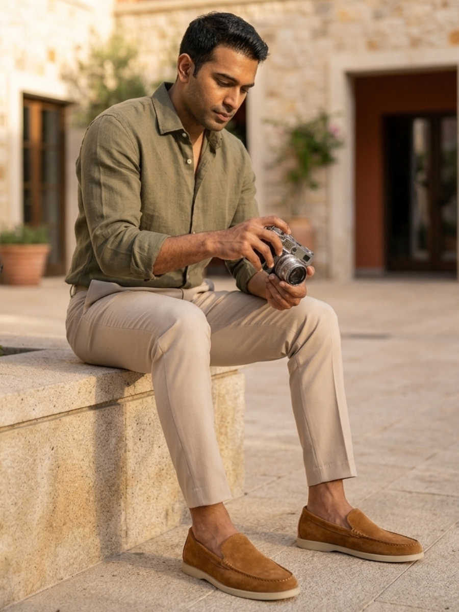 Men's Palma Tan Loafers