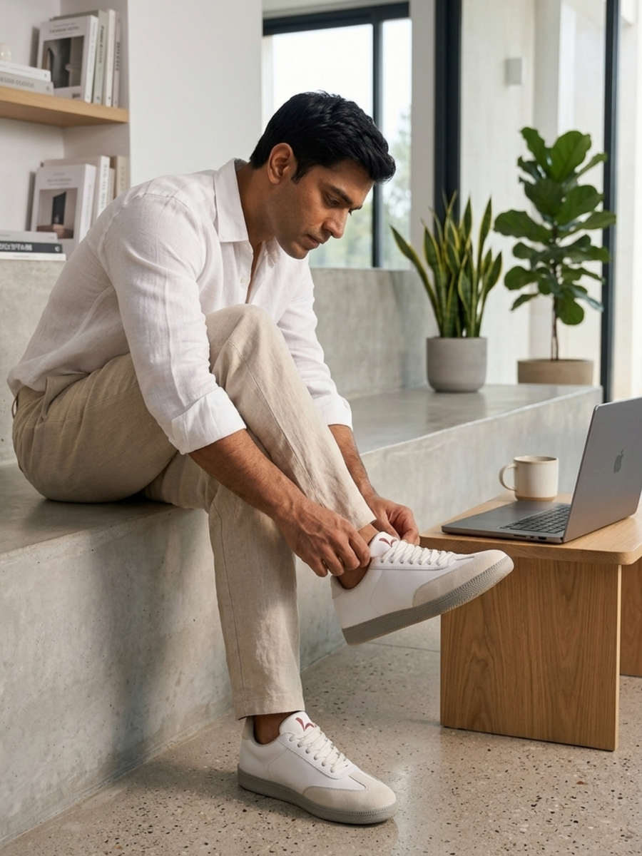 Men's Porto Grey Shoes