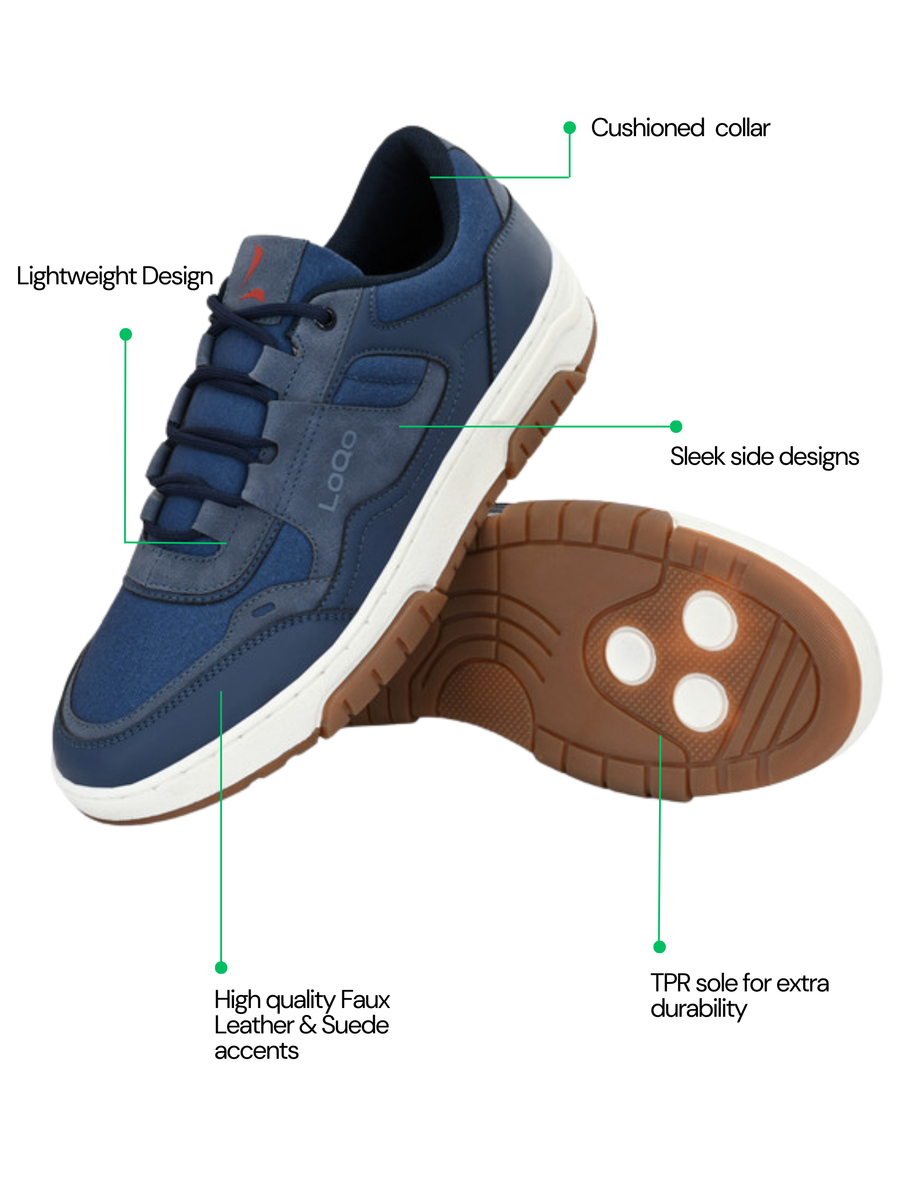 Men's Vigo Navy Shoes