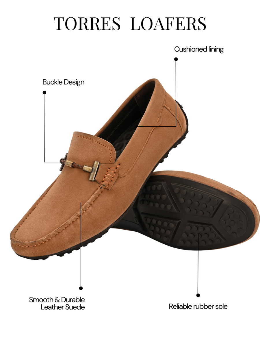 Men's Torres Camel Loafers