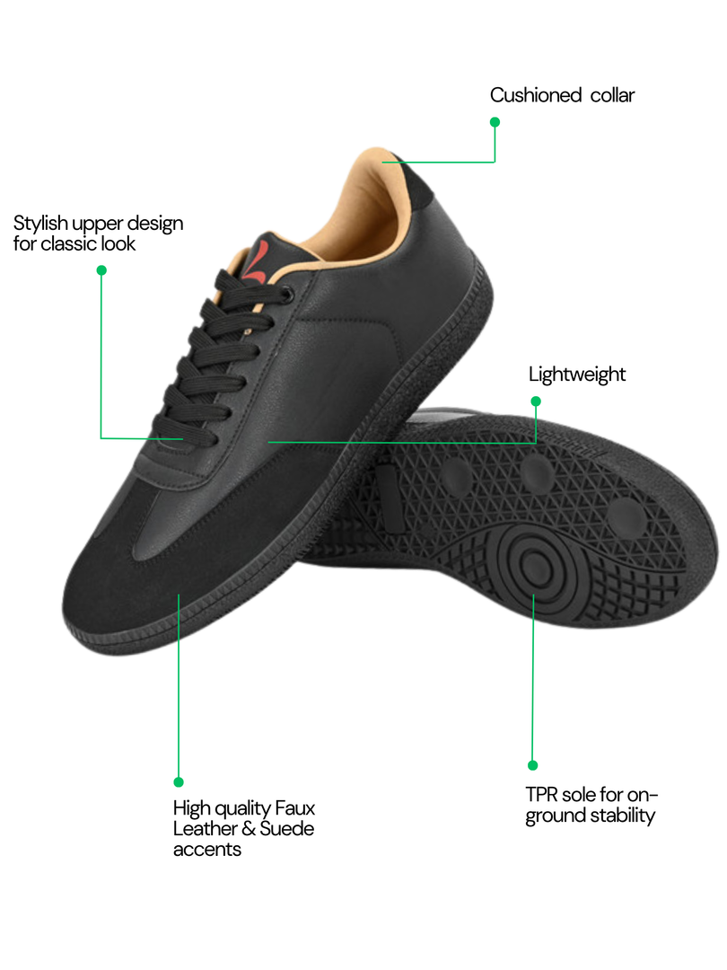 Men's Porto Black Shoes