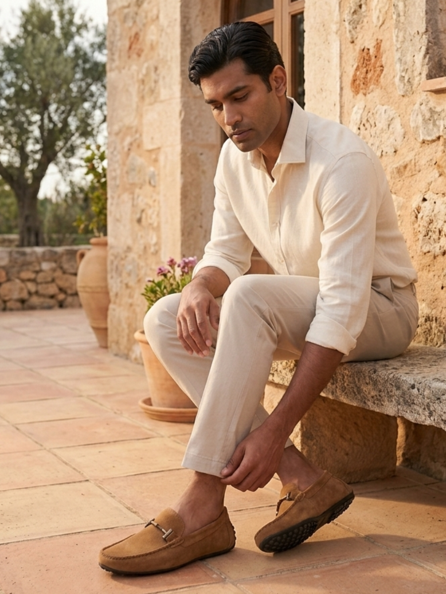 Men's Torres Camel Loafers